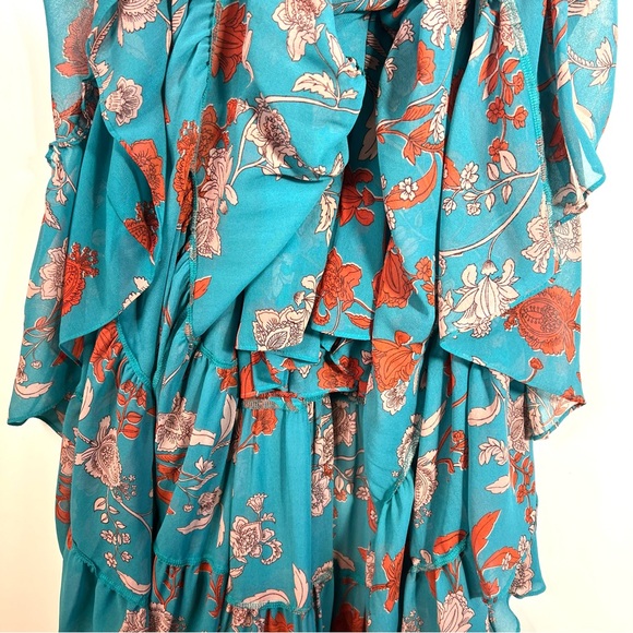 MISA Los Angeles Floral Sleeveless Maxi Dress Medium - Picture 11 of 13